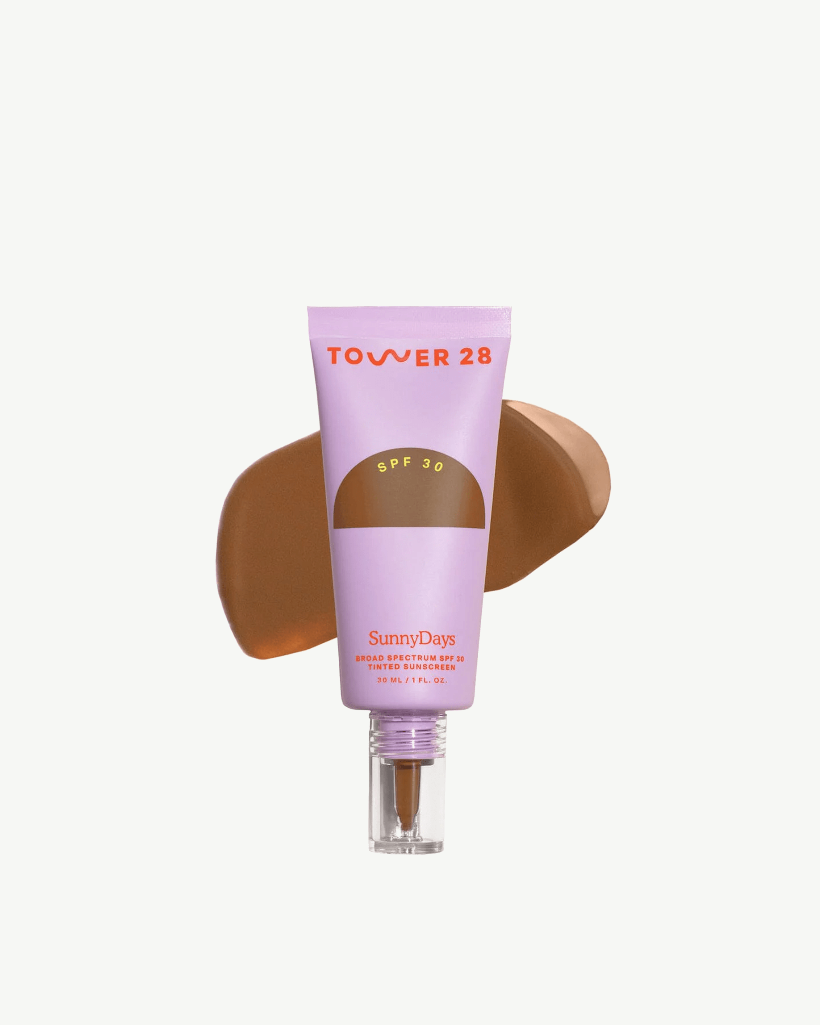 SunnyDays Tinted SPF 30 Sunscreen Foundation - Lightweight Mineral Makeup with Broad Spectrum Protection for Daily Wear & Outdoor Activities