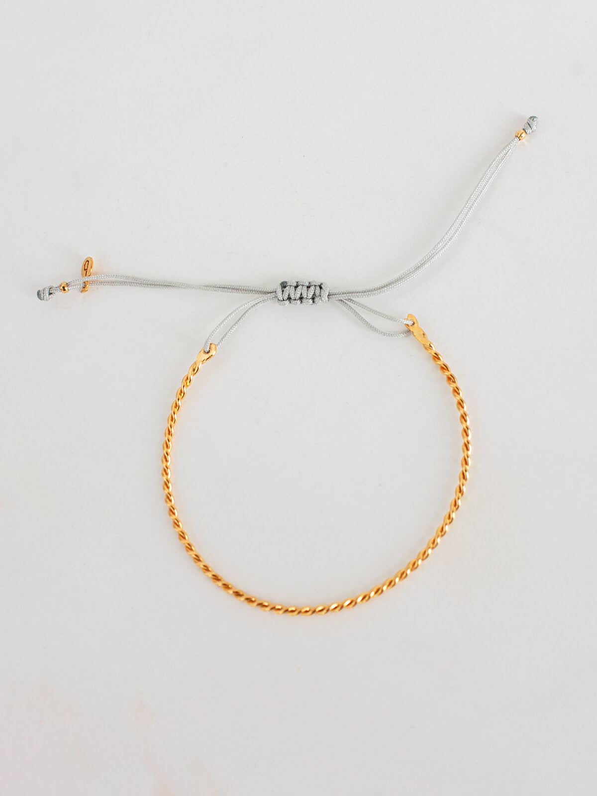 14K Gold Luna Twist Bracelet for Women - Elegant Stackable Boho Bracelet for Everyday Wear, Gift for Her, Birthday, Anniversary