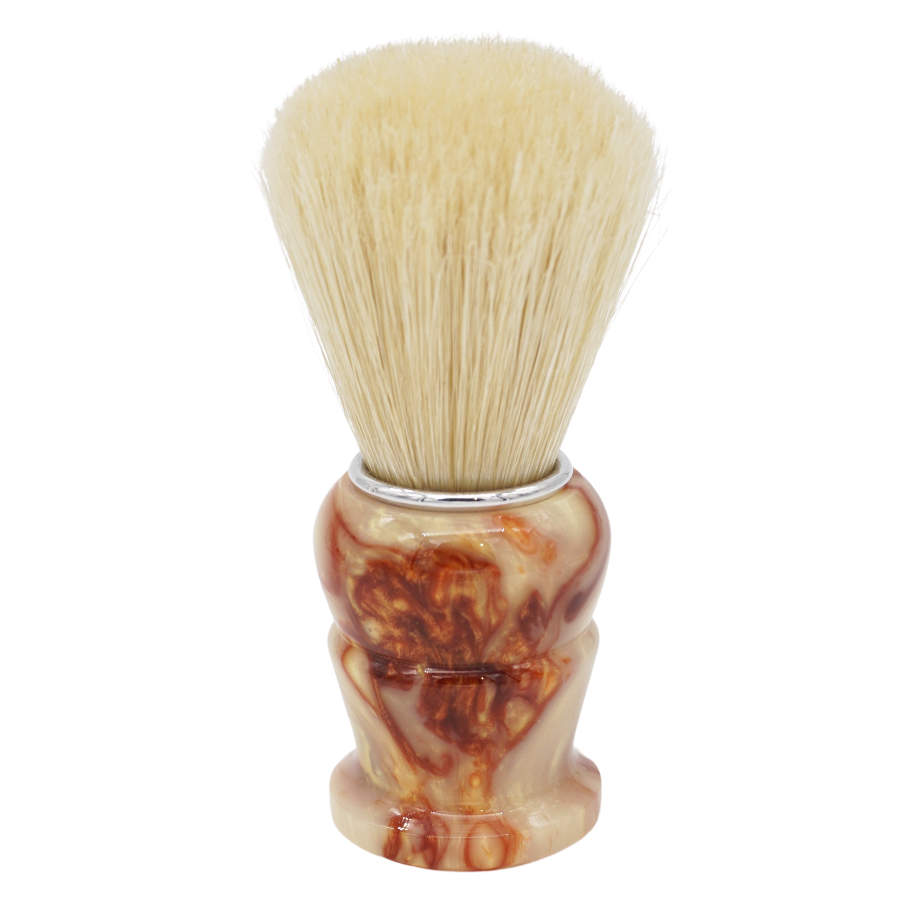 Premium 24mm Semogue SOC Boar Shaving Brush with Crushed Mud Resin Handle #86 by AP Shave Co. - Handcrafted by Shavemac for Luxury Wet Shaving & Grooming Gifts
