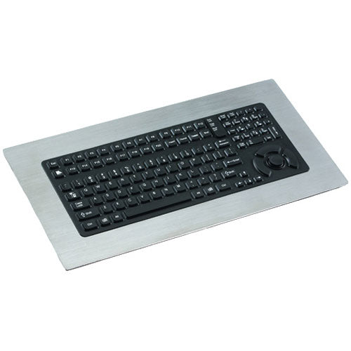 iKey Industrial Keyboard PM 5K - Waterproof Panel Mount Keyboard with Integral HulaPoint for Harsh Environments | Perfect for Manufacturing, Oil & Gas, and Food Processing Facilities