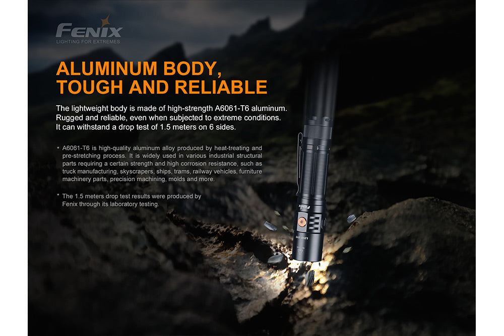 Fenix LD32 UVC Disinfection Flashlight - Portable UV Sanitizer for Home, Travel & Outdoor Use - Kills 99.9% Germs & Bacteria