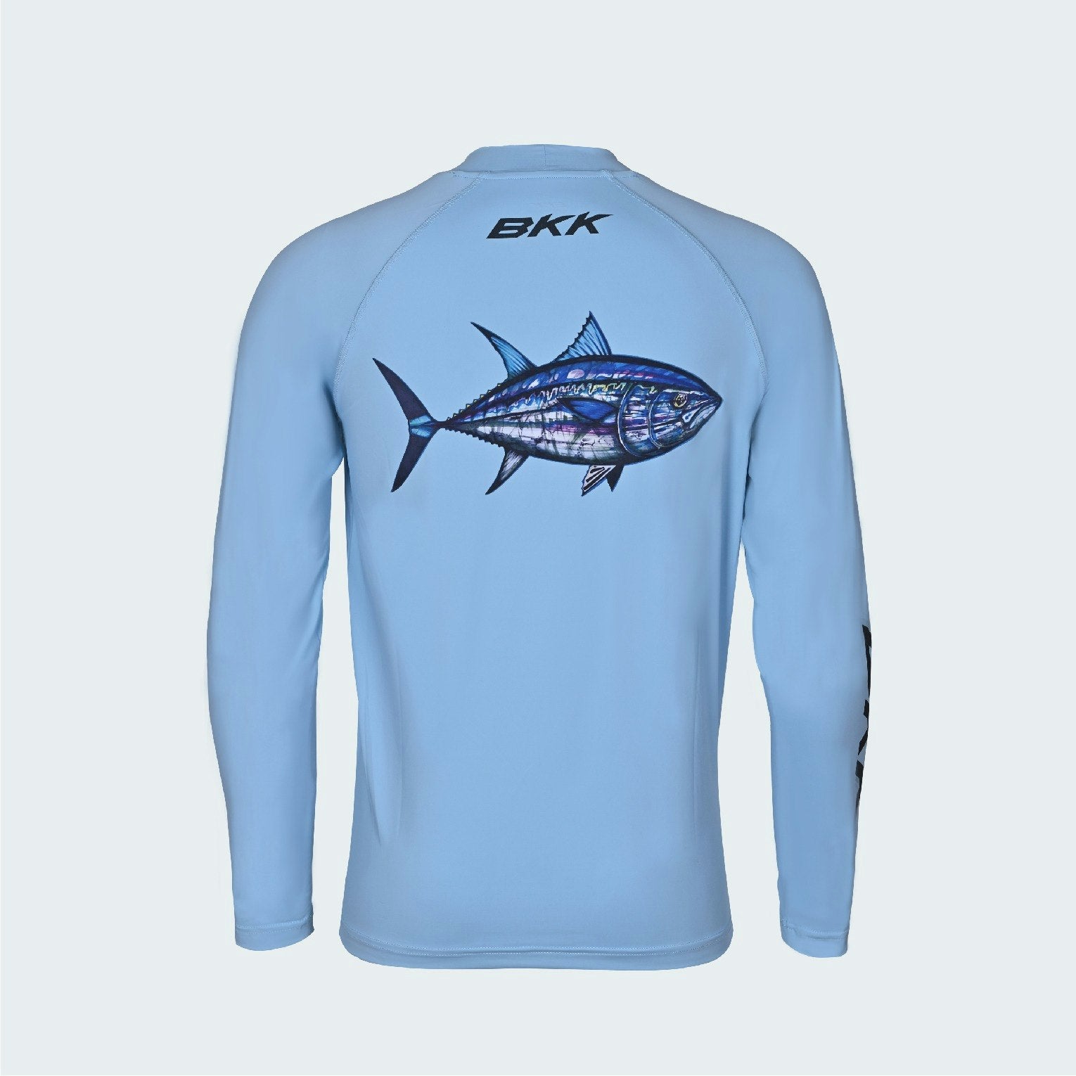 BKK Men's Long Sleeve Performance Shirt - Moisture Wicking, Breathable & UV Protection Activewear for Running, Hiking & Outdoor Sports