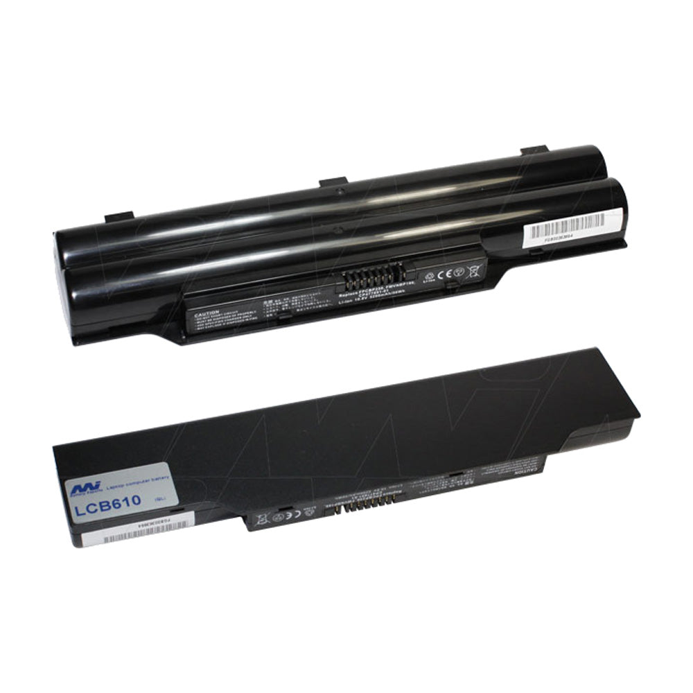 10.8V 5200mAh 56Wh Replacement Laptop Battery for Fujitsu - Long Lasting Power for Work, Travel & Remote Computing