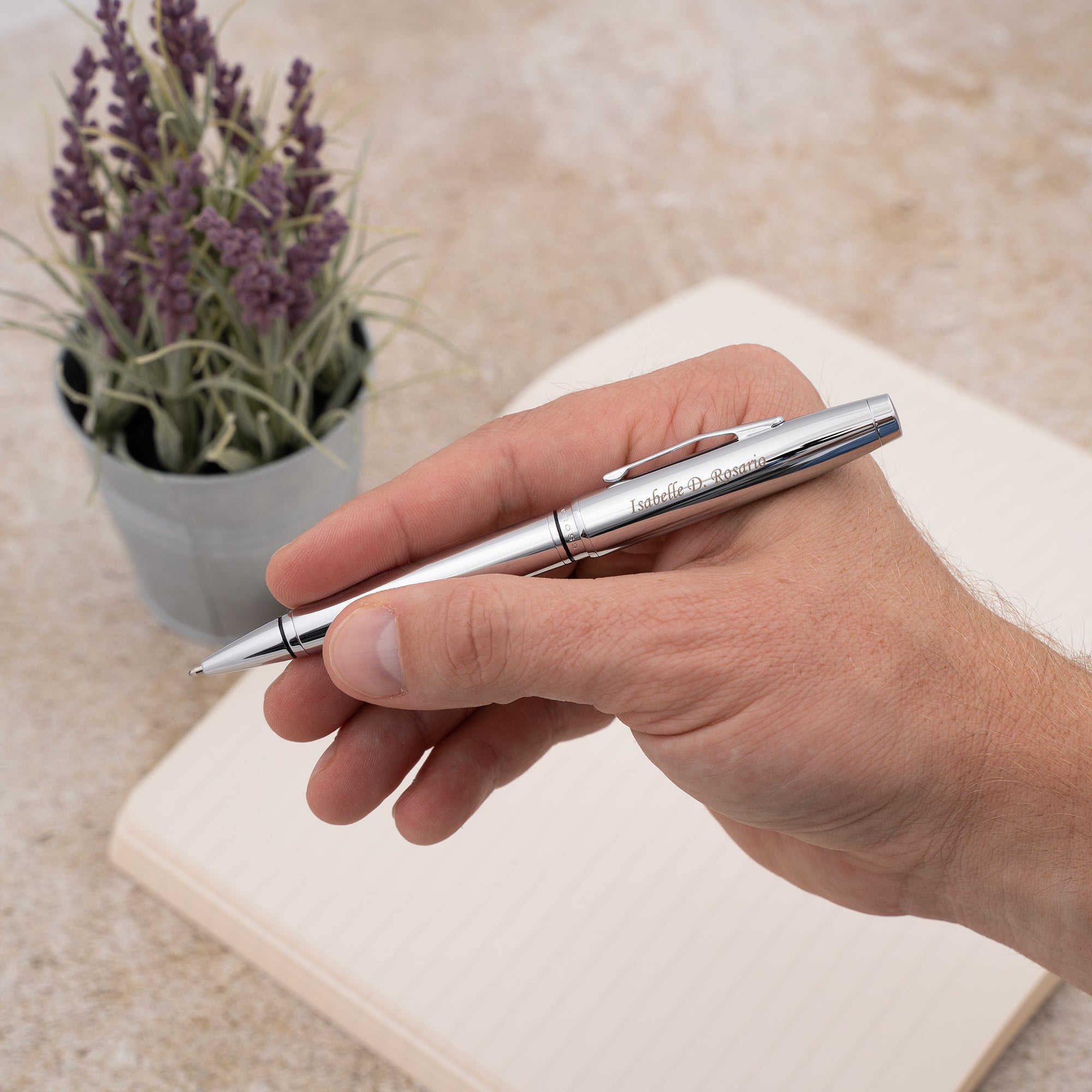 Premium Cross Coventry Ballpoint Pen - Lustrous Chrome Finish - Smooth Writing for Office, School & Gifting - Elegant Everyday Carry Pen for Professionals & Students