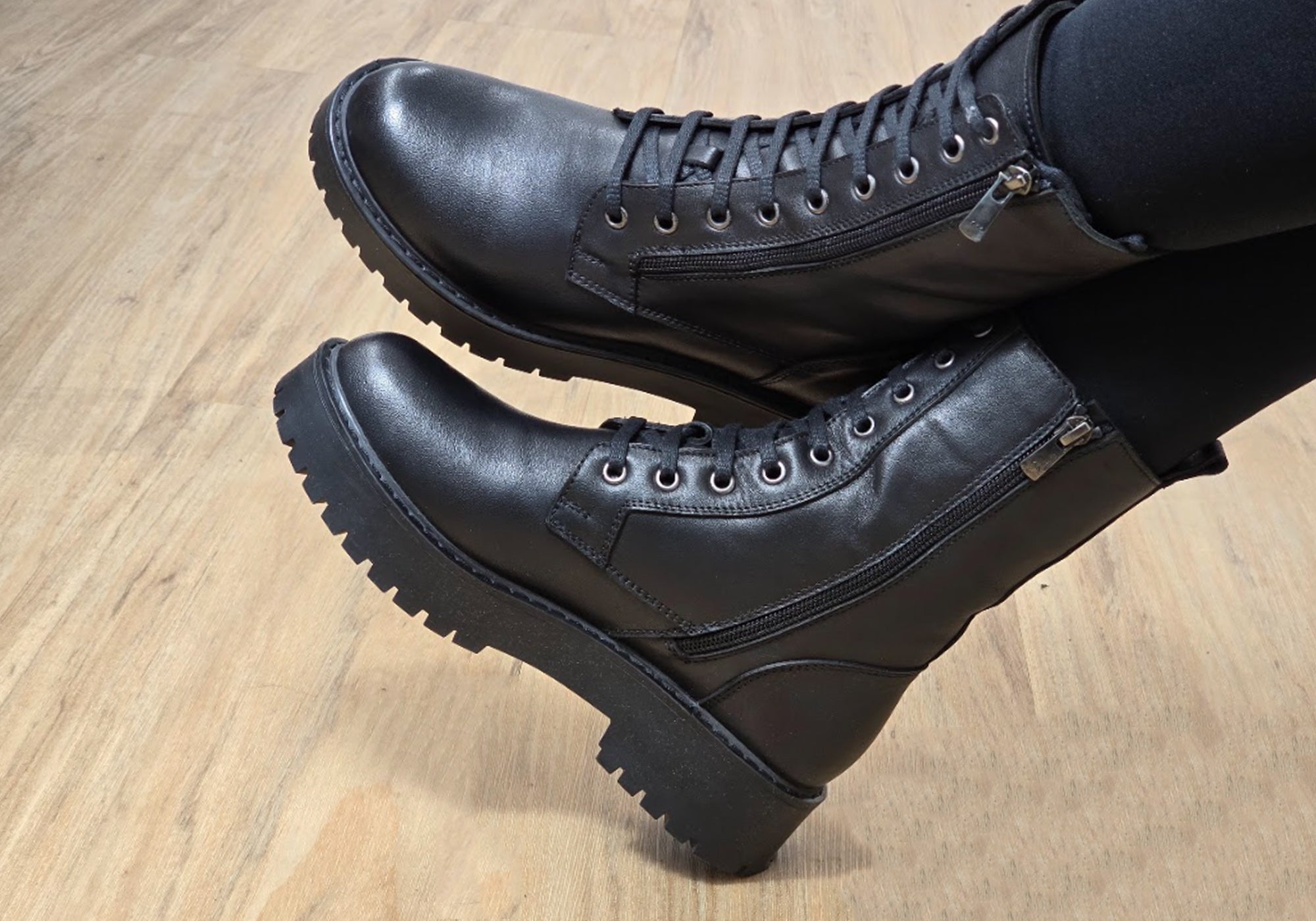 Orizonte Valencia Women's Comfortable Leather Boots - European Style Ankle Boots for Casual Wear, Office & Outdoor Walking