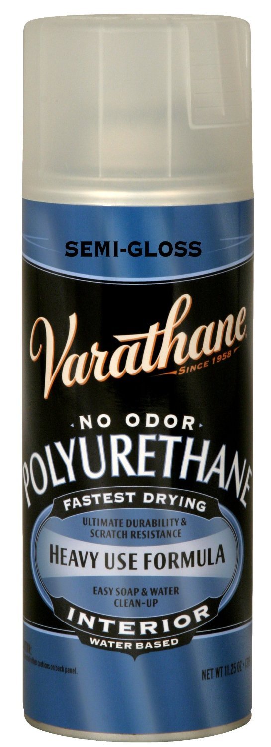 Varathane Diamond Wood Finish - Semi-Gloss Clear Interior Varnish (340g) - Perfect for Furniture, Cabinets & Woodworking Projects