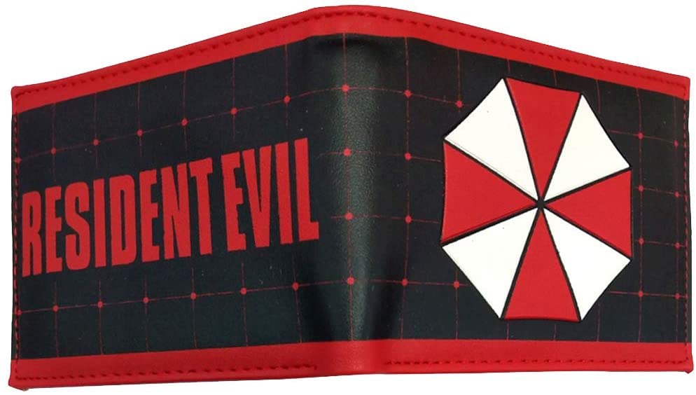Resident Evil Anime Wallet - Stylish Umbrella Logo Card Holder for Men & Women | Perfect for Cosplay, Conventions & Everyday Use