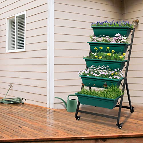 5 Tier Green