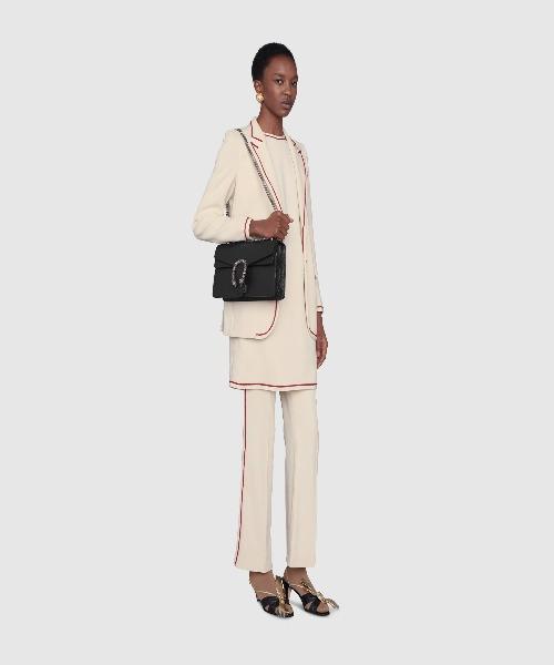 Gucci Dionysus Small Shoulder Bag - Black Leather Crossbody Purse for Women | Luxury Designer Handbag for Evening Out, Party & Date Night