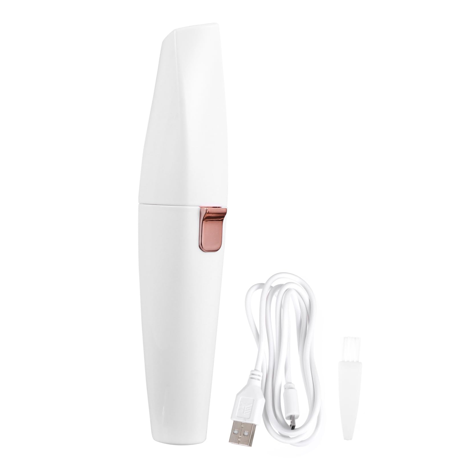 Electric Eyebrow & Facial Hair Trimmer for Women - 1pc Rechargeable Lady Shaver, Painless Hair Remover for Face, Eyebrows & Body - Perfect for Travel, Home & Personal Grooming Care