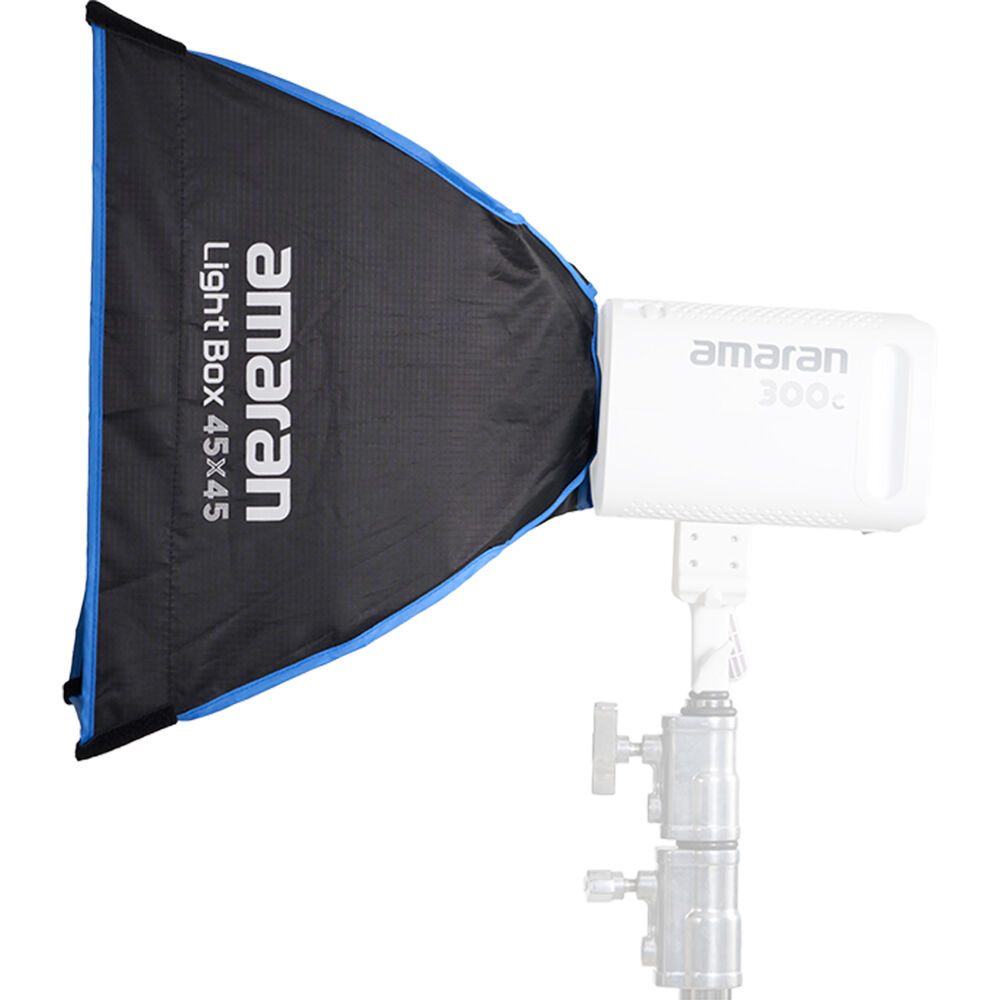 **45x45cm Amaran LED Softbox Light Box (1.5ft) - Perfect for Photography, Video Lighting, and Studio Portraits**