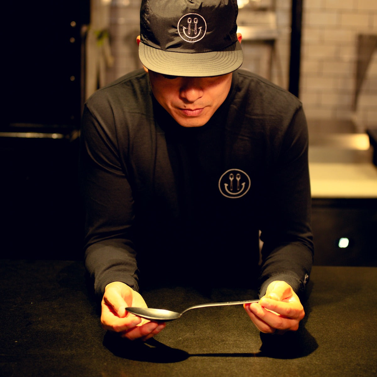 JB Prince x Tilit Men's Long Sleeve Cotton T-Shirt - Comfortable Workwear for Chefs & Kitchen Professionals - Perfect for Cooking, Baking & Restaurant Shifts