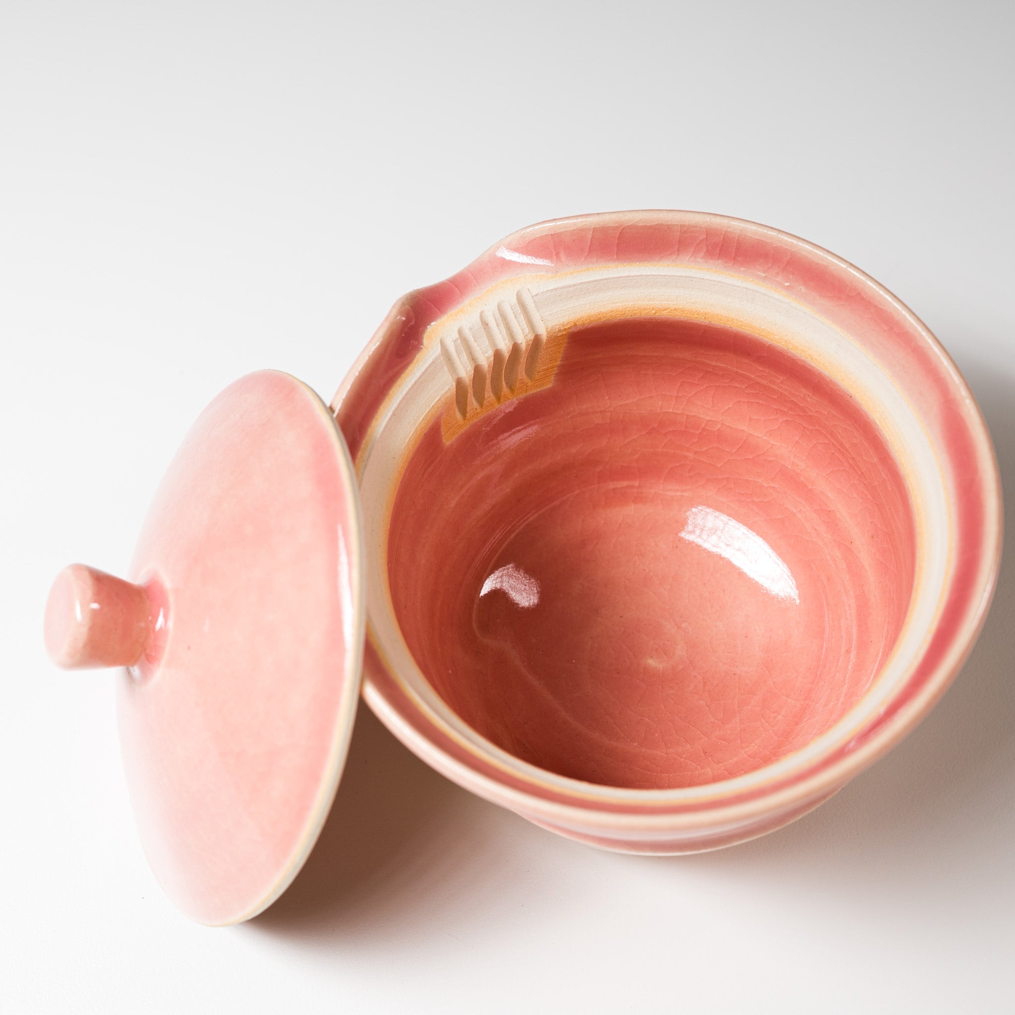 NINSHU Houhin Teapot - Omuro Cherry Blossom Design, Japanese Ceramic Teapot for Loose Leaf Tea | Perfect for Tea Ceremonies, Home Brewing & Gifts