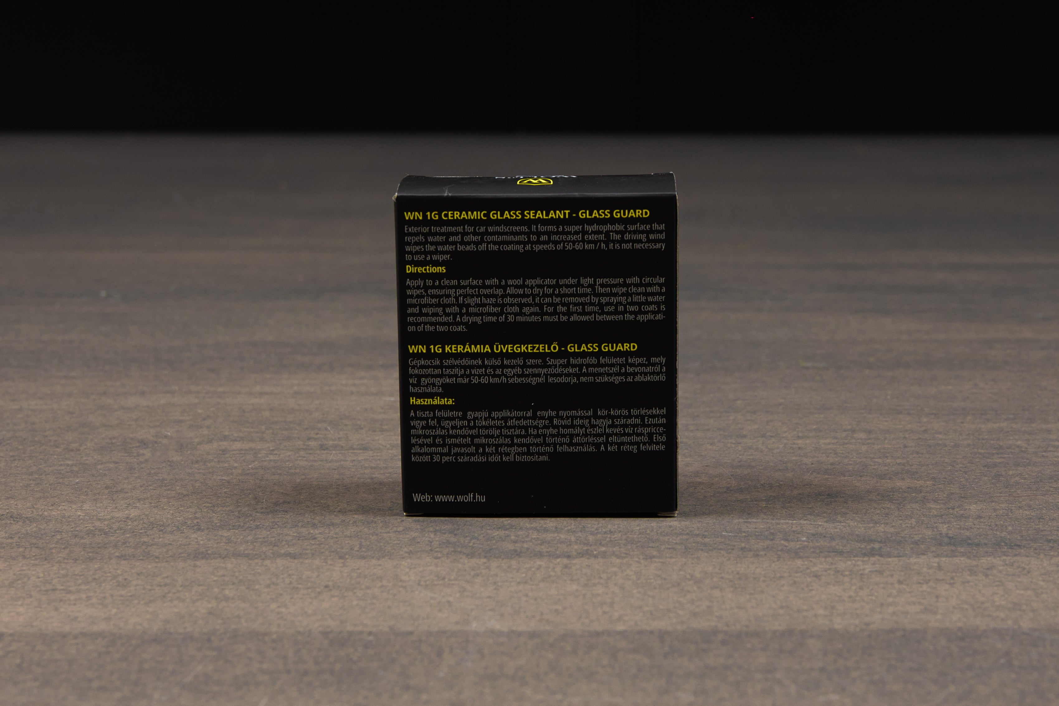 Wolf's Nano Glass Sealant - Advanced Water Repellent Coating for Car Windshields & Windows | Long-Lasting Protection Against Rain, Snow & Dirt | Perfect for Automotive, Marine & Home Glass Surfaces