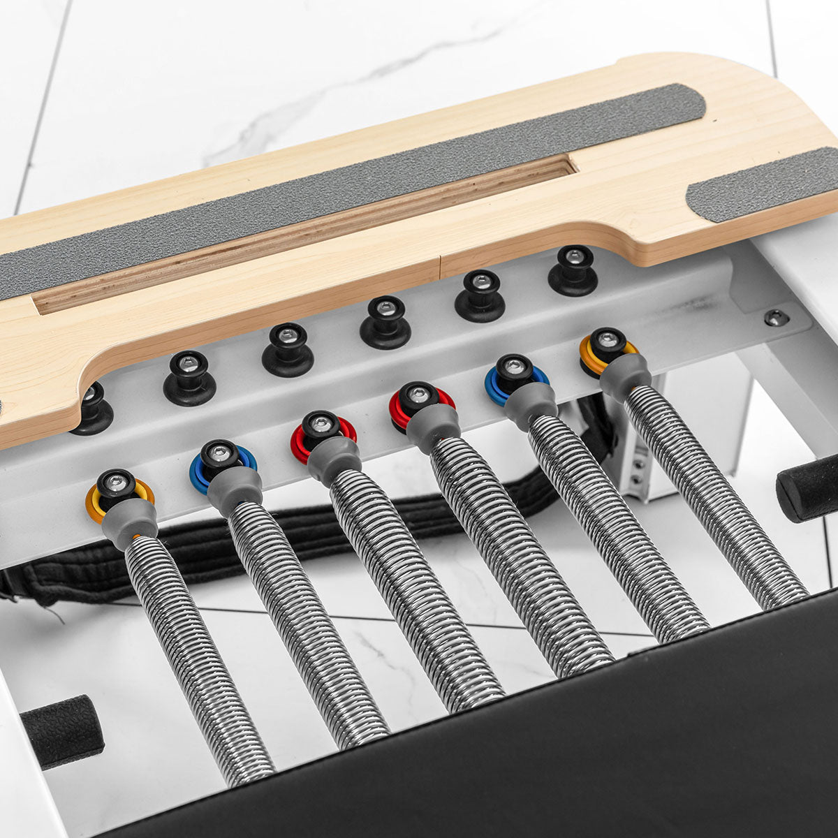 Contour Studio Commercial Pilates Reformer Machine - Professional Grade Equipment for Home & Studio Workouts (Black) | Perfect for Pilates Training, Physical Therapy & Fitness Centers