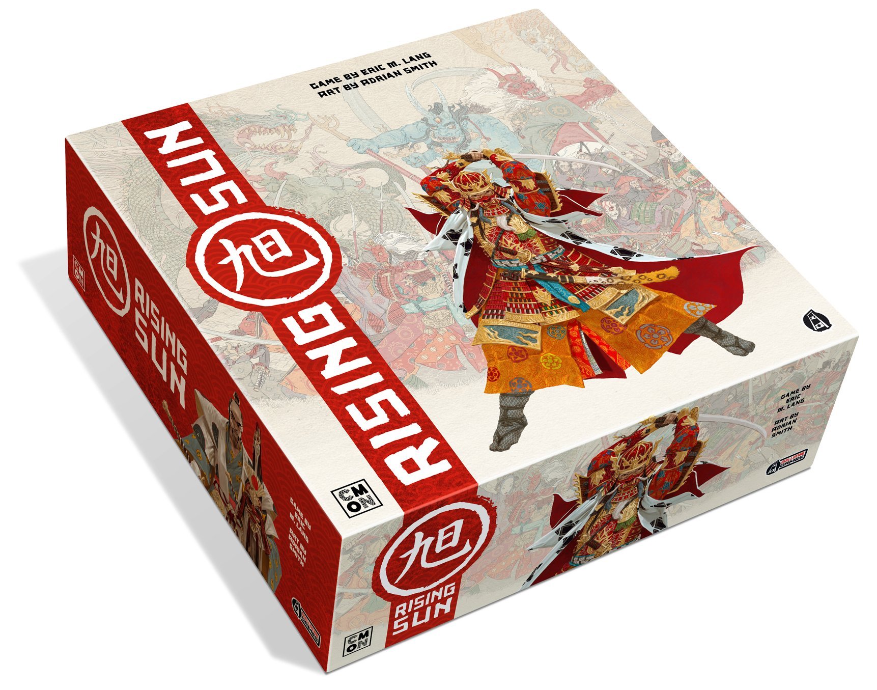 Rising Sun Board Game by CMON (RSU001) - Epic Strategy Game for Adults & Teens - Perfect for Game Nights & Parties