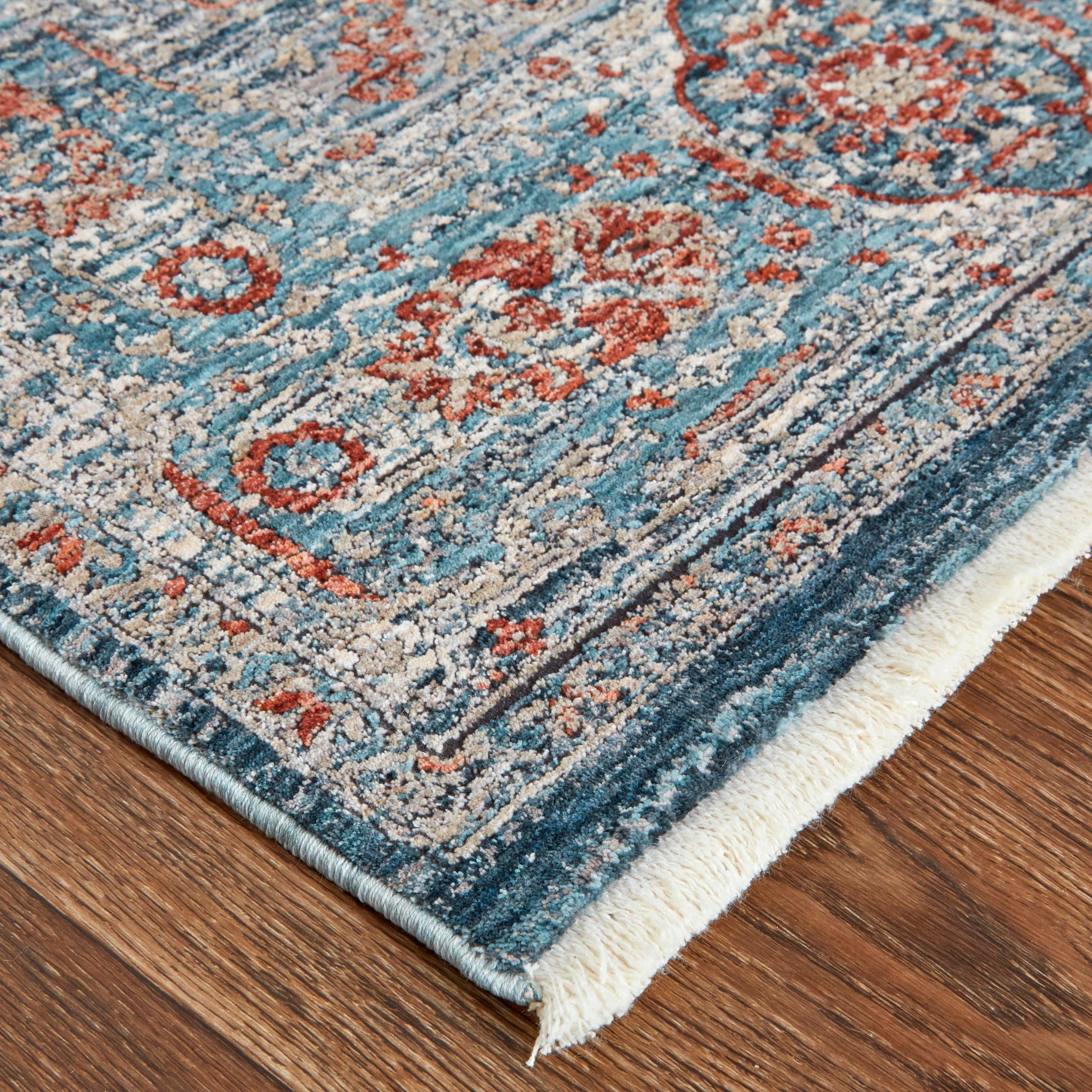 Premium Marquette Blue Area Rug - Soft & Durable Indoor Carpet for Living Room, Bedroom, Office - Non-Slip Backing & Easy to Clean - Perfect for Home Decor & Cozy Spaces