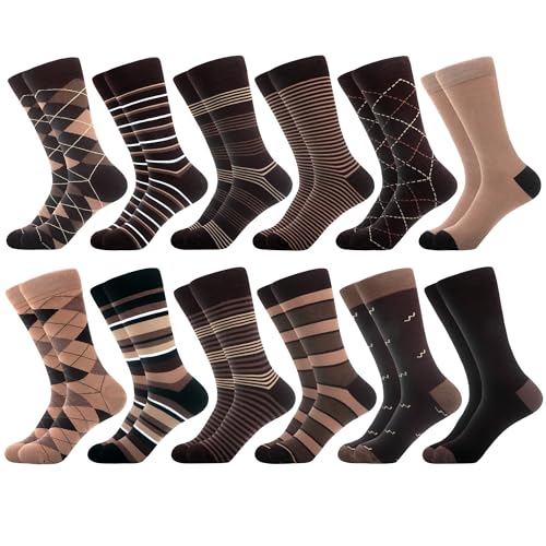 Brown Assorted Geometric-12sw
