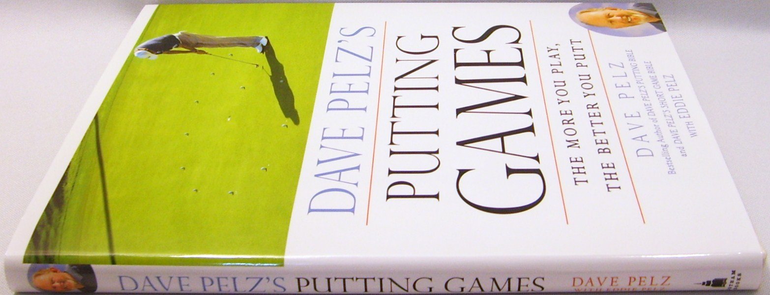 Dave Pelz's Golf Putting Games – Improve Your Putting Skills with Fun Practice Drills | Perfect for Backyard, Indoor & Outdoor Golf Training