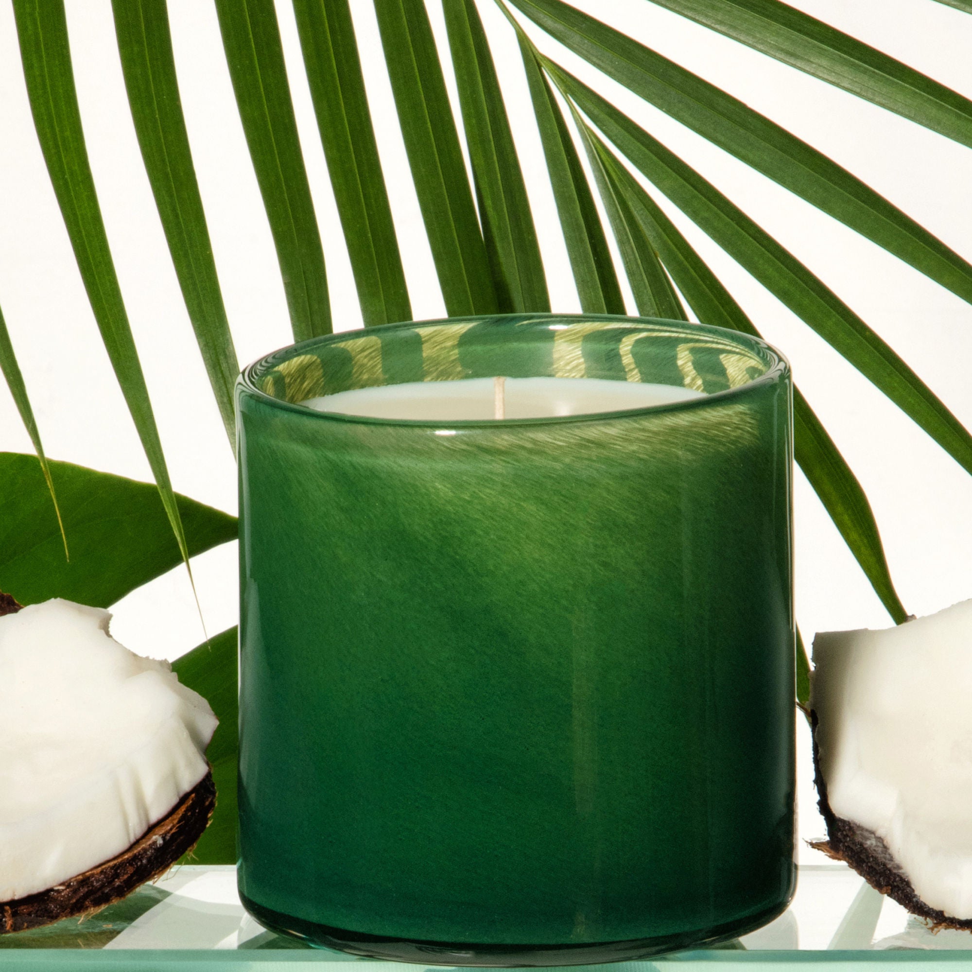 Jungle Bloom Scented Candle - Natural Soy Wax, Long-Lasting Fragrance for Home, Spa & Romantic Ambiance