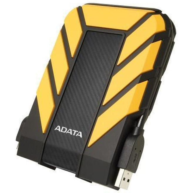 HD710P Waterproof 1TB USB 3.1 External Hard Drive - Shockproof & Dustproof Portable HDD for PC, Mac, Laptop, Gaming, Backup Storage (Yellow) - Perfect for Outdoor Adventures, Travel & Data Protection