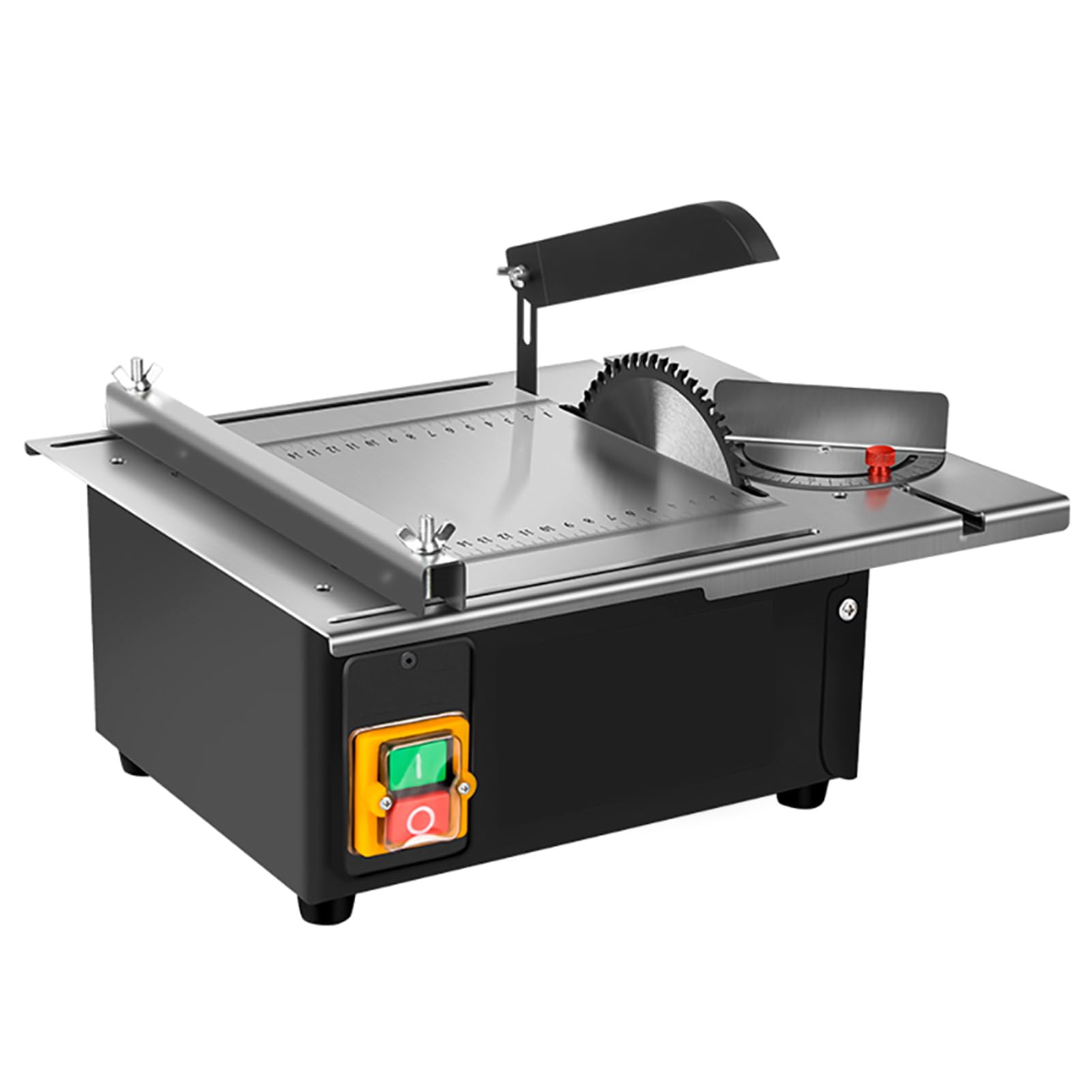 VISLONE 2500W Mini Table Saw - Stainless Steel Woodworking Tool for DIY & Decoration Projects