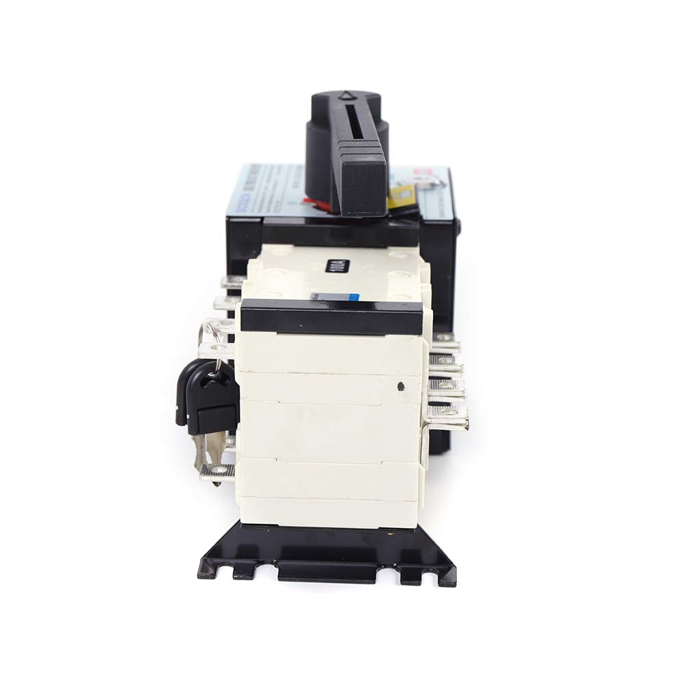 4P 100A Automatic Changeover Switch 110V/230V Dual Power Transfer Switch - Lighting Circuit & Office Use for Buildings, Shopping Malls, Banks (Ideal for Backup Power & Emergency Lighting Systems)