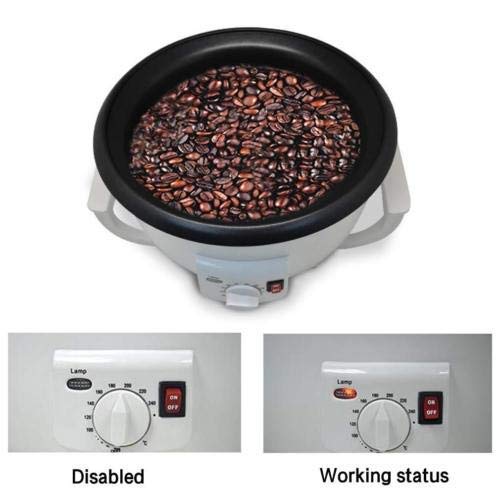 ELEOPTION Electric Coffee Roaster Machine - 750G Capacity Home Coffee Bean Roaster for Fresh & Flavorful Coffee | Perfect for Home Baristas & Coffee Enthusiasts | Use for Espresso, Cold Brew & Drip Coffee Preparation
