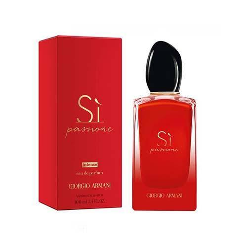 Armani Si Passione Intense 100ml EDP for Women - Floral Fruity Perfume | Long-Lasting Luxury Fragrance for Date Night & Special Occasions
