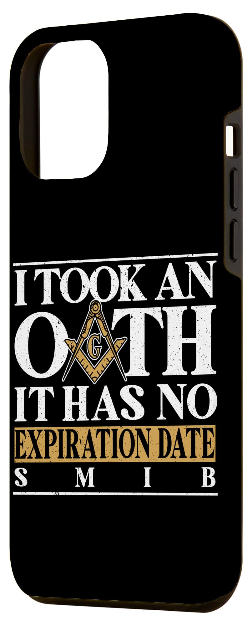 iPhone 12 Pro Max Case - Durable SMIB Freemason Design with Premium Protection | Perfect for Everyday Use, Travel & Masonic Events