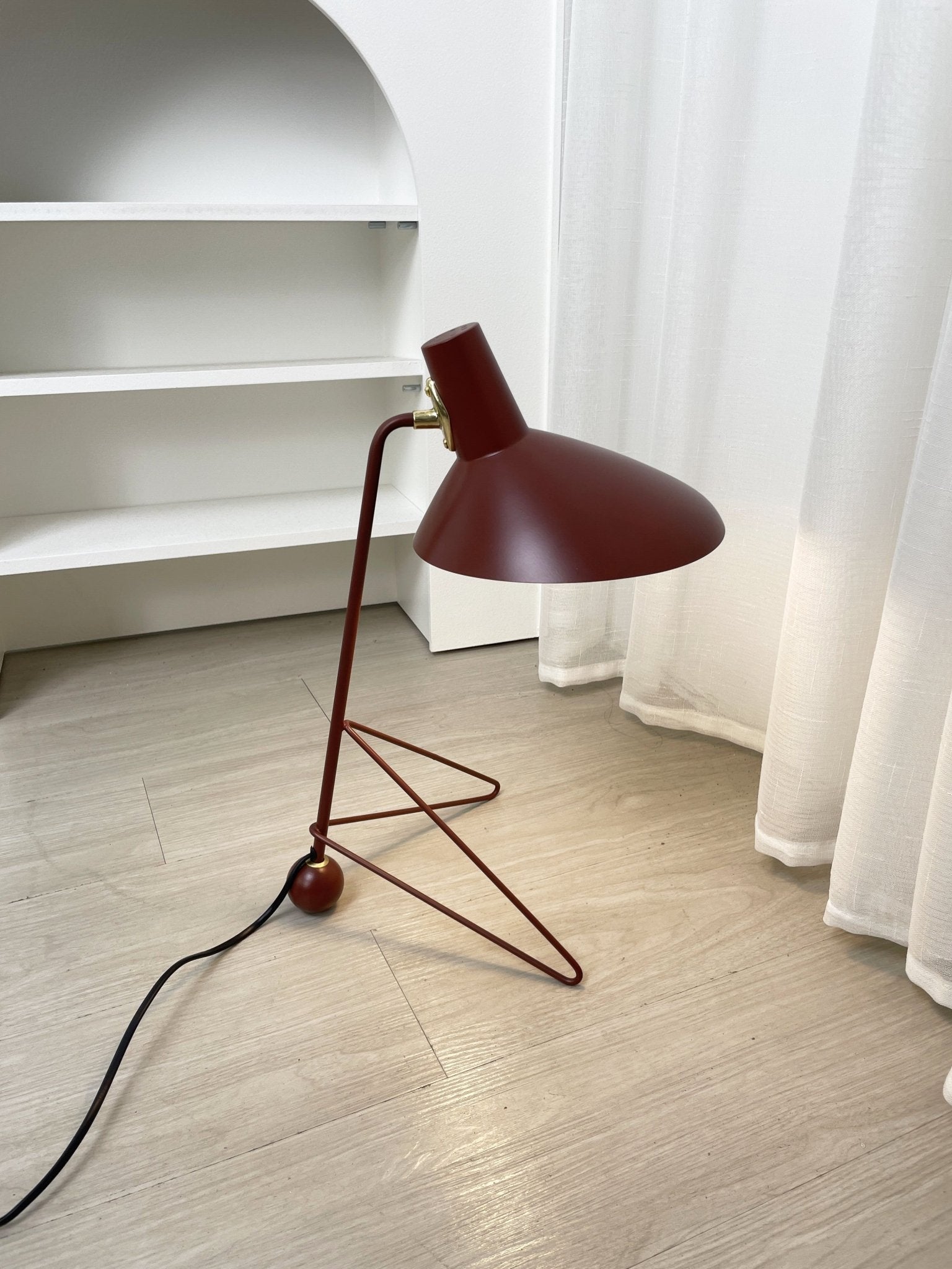 Vintage Duckbill Metal Table Lamp - Adjustable Desk Light for Study, Office & Bedroom - Warm White LED Reading Lamp with USB Port