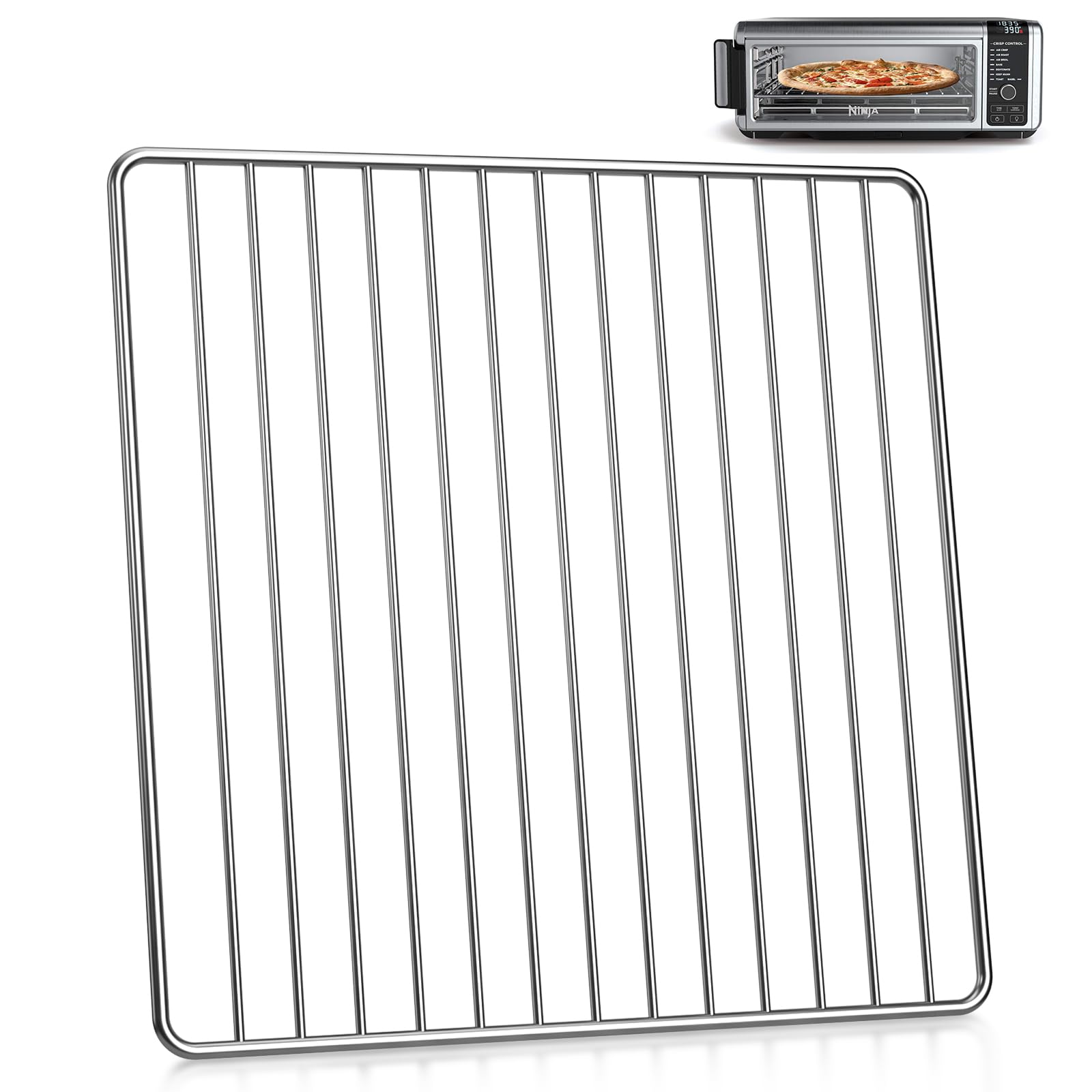 Original Replacement Baking Tray for Ninja Foodi SP100 SP101 Digital Air Fryer Oven | Durable Mesh Basket Accessory | Perfect for Baking, Roasting & Air Frying | Compatible with SP100 Series Oven Racks