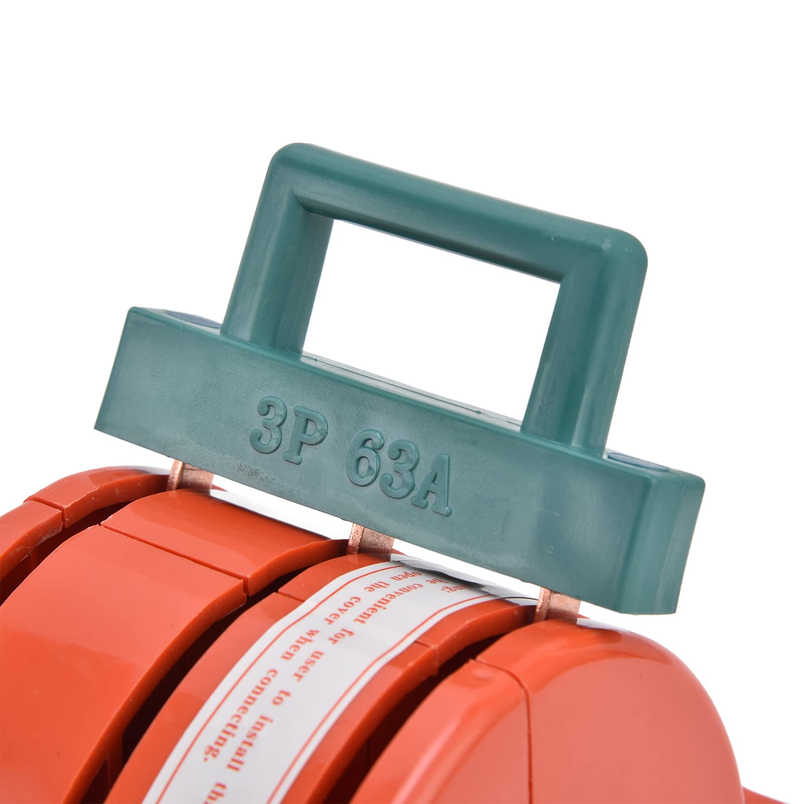 3P 63A Double Throw Electric Knife Switch - Safety Disconnect Switch for Power Isolation | RPSHK11 Bidirectional Double Power Transfer Switch | Ideal for Industrial Electrical Panels, Power Distribution Systems & Backup Generator Applications