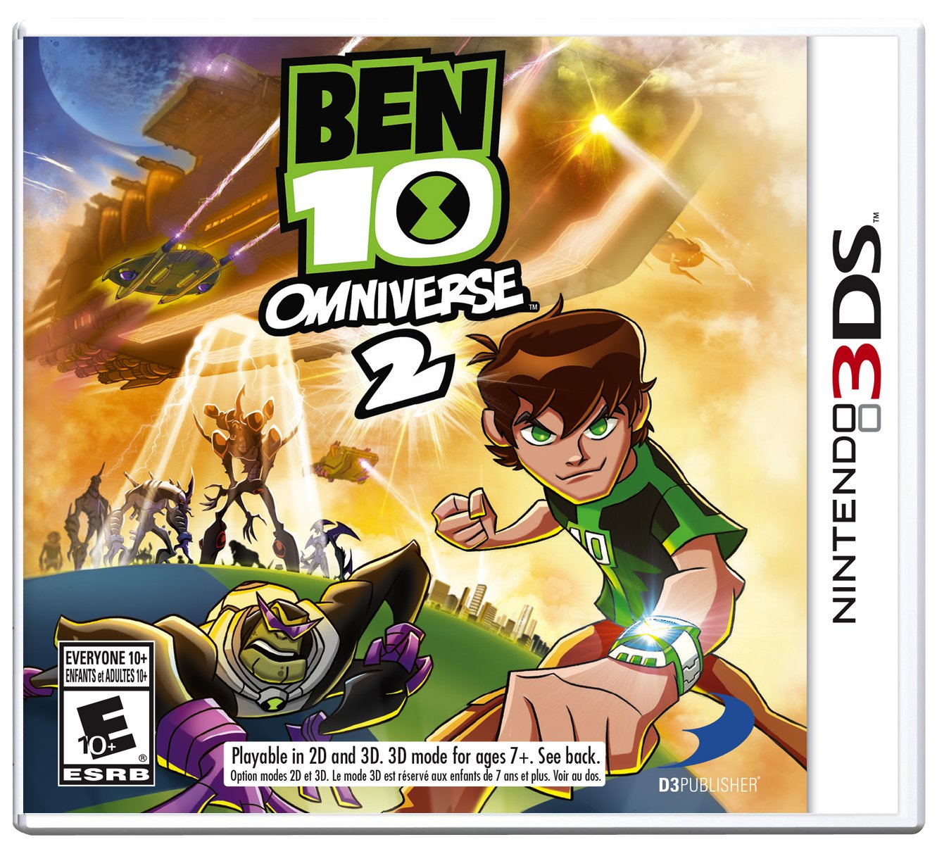 Ben 10 Omniverse 2 Game for Nintendo 3DS - Action-Packed Adventure for Kids & Teens | Perfect for Travel & Family Game Nights