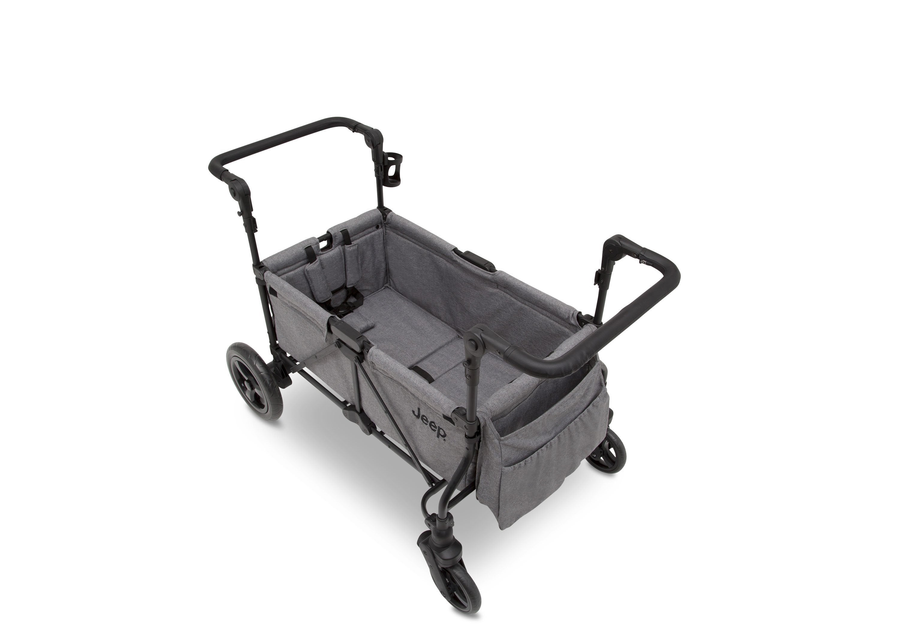 Jeep Wrangler Stroller Wagon - All-Terrain Baby Stroller & Utility Cart for Outdoor Adventures, Beach Trips, and Family Outings