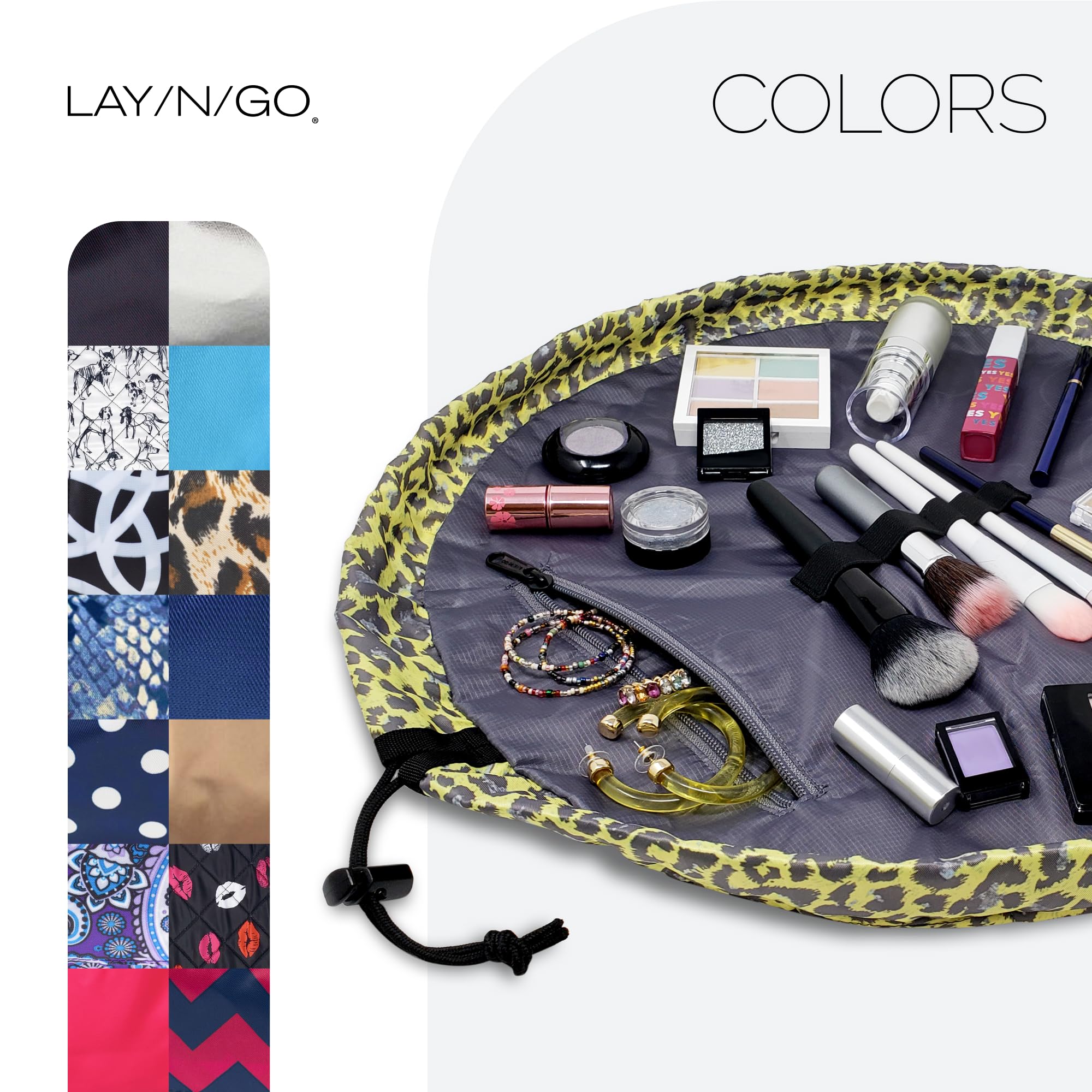Lay-n-Go Cosmetic Bag Organizer - 20