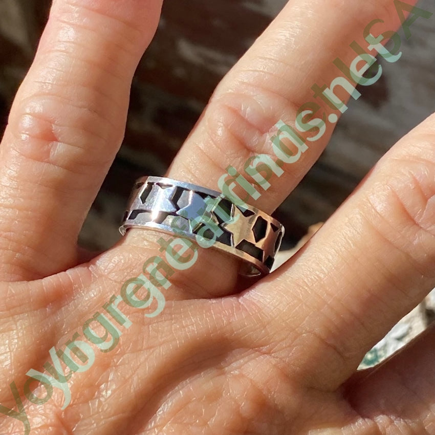 11 Sterling Silver Stars Band Ring for Women - Elegant Stackable Jewelry for Everyday Wear & Special Occasions