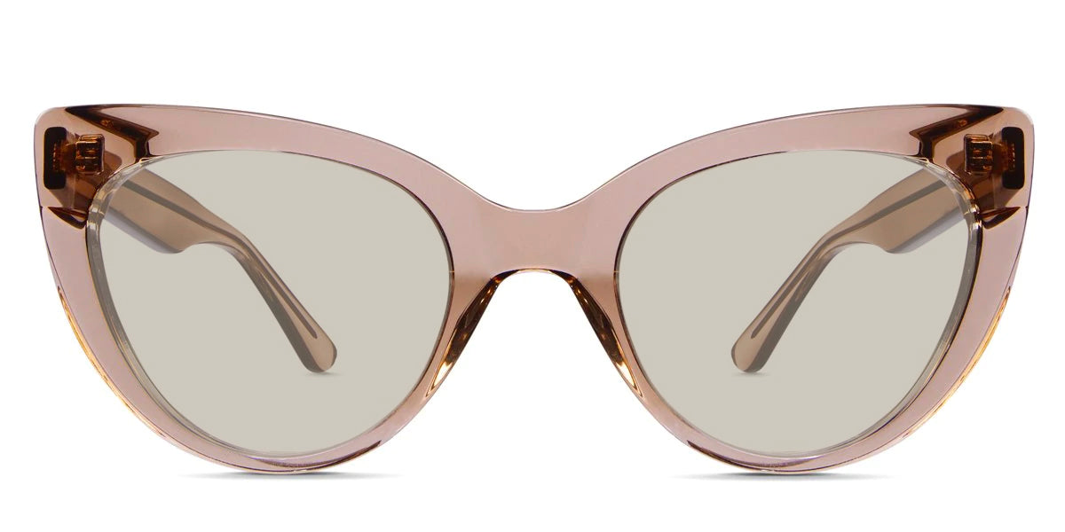 Centy Women's Prescription Tinted Glasses - Stylish Blue Light Blocking Reading Glasses for Work, Computer Use & Daily Wear