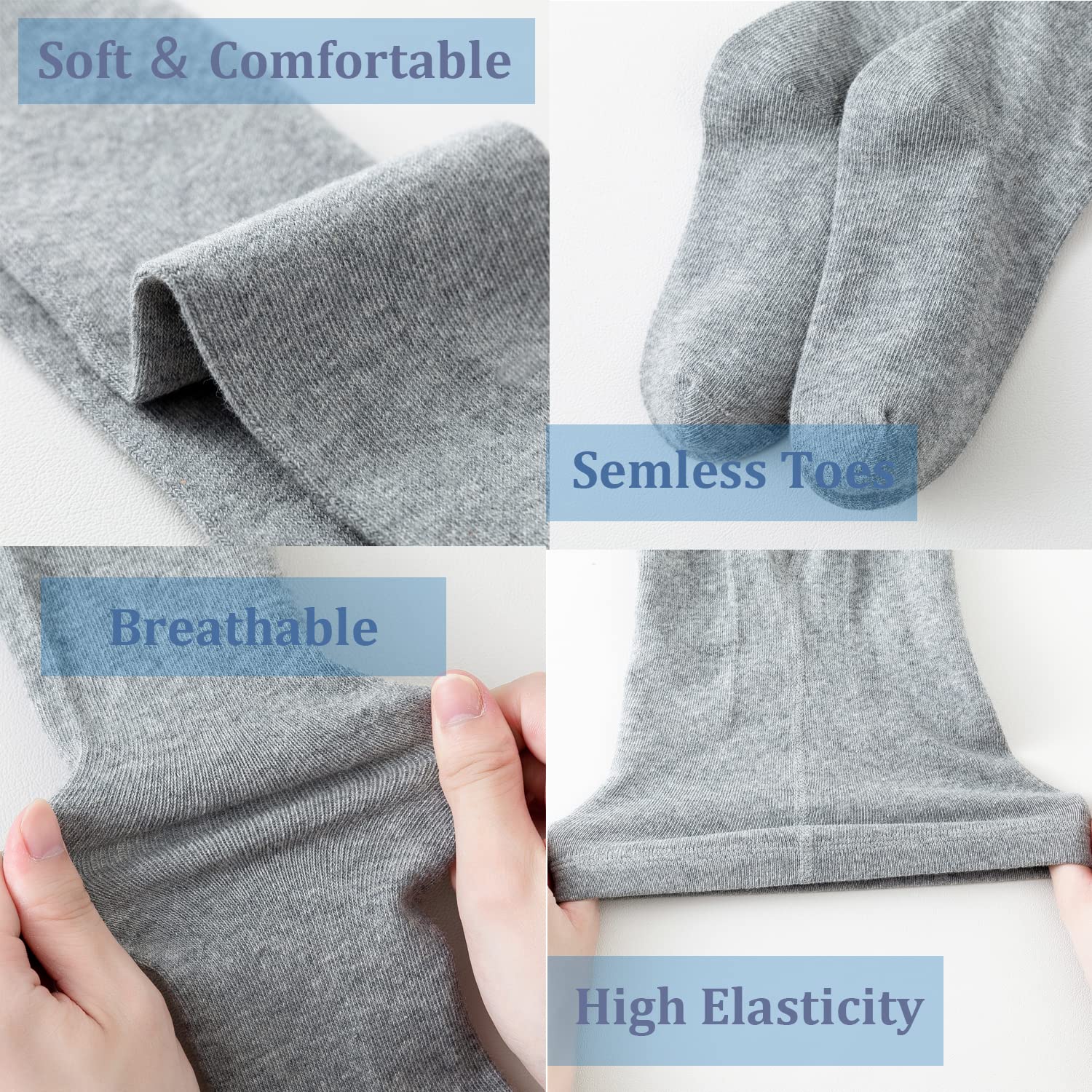 Marchare Girls Winter Tights - Thick Cotton Solid Leggings for Kids, Warm Stockings 2/3 Pack - Perfect for School Uniform & Cold Weather Outfits
