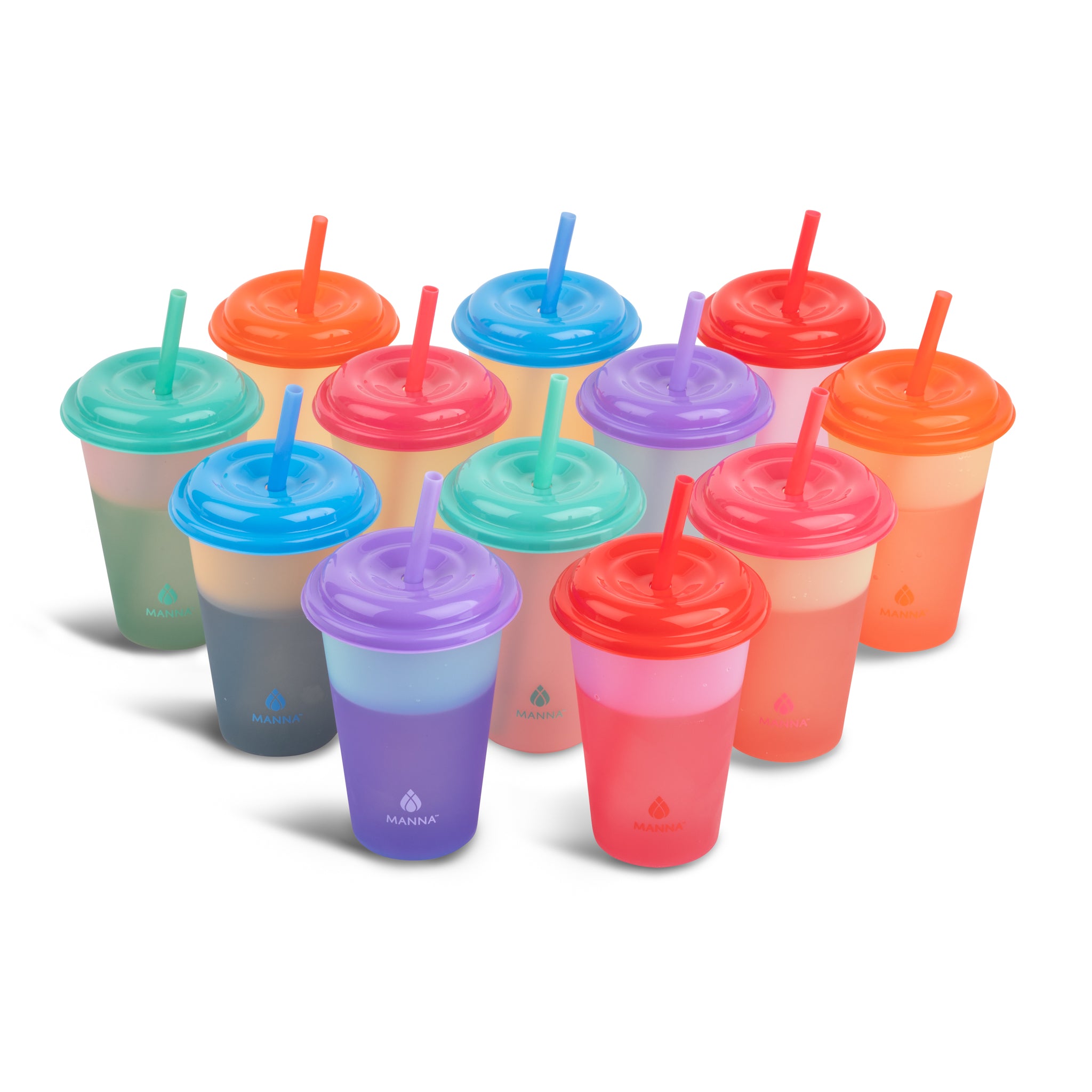 24-Piece Kids' Color Changing Cups Set - Fun & Interactive Drinking Cups for Parties, Birthdays & Daily Use