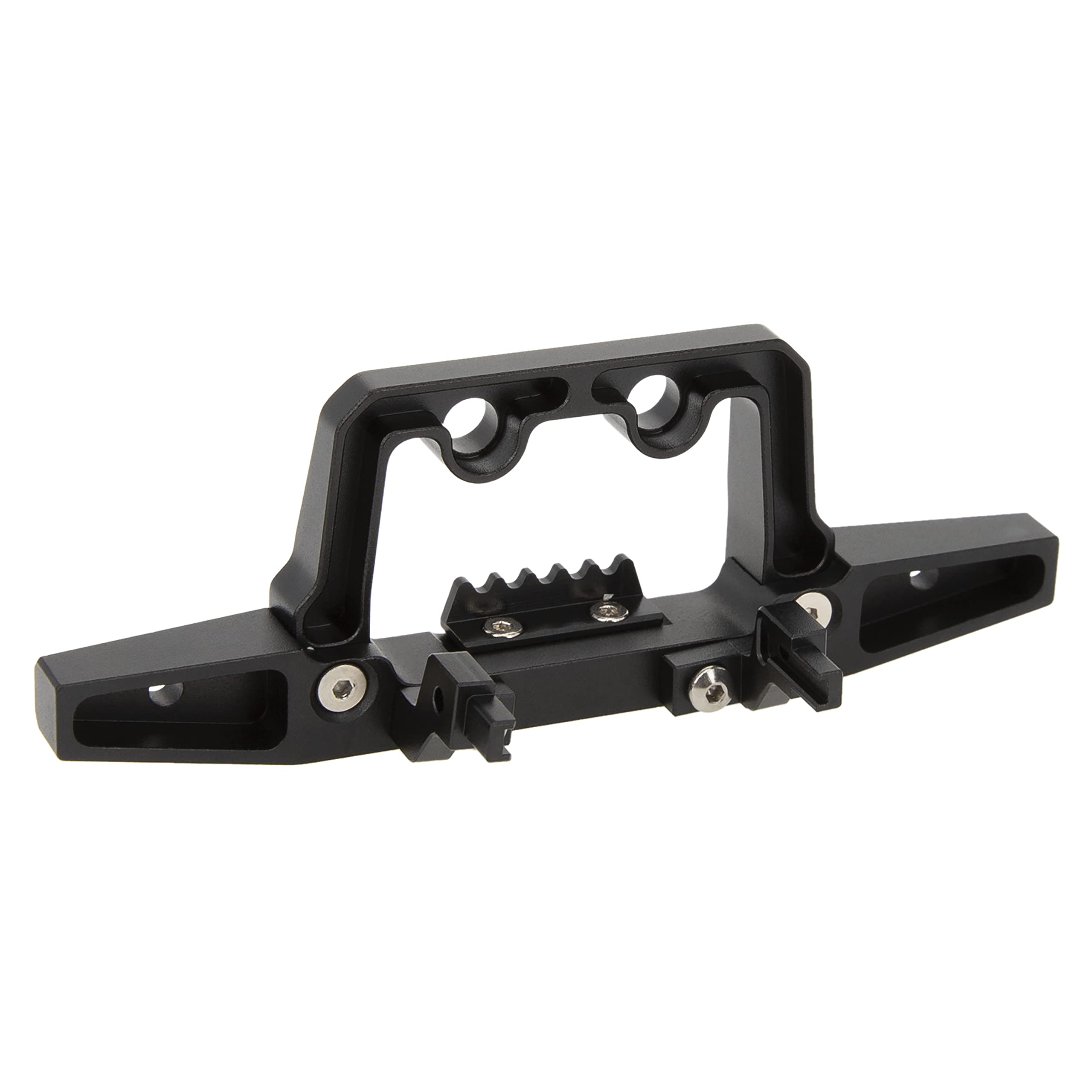 MEUS RACING TRX4M Front & Rear Bumper with LED Lights - Upgrade Parts for TRX4M Defender 1/18 Scale RC Crawler - Perfect for Off-Road Trails & Rock Crawling Adventures