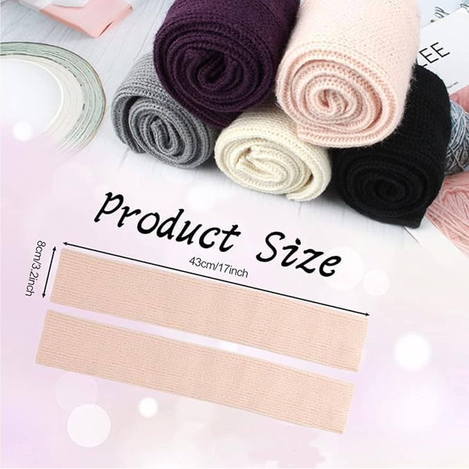Non-Slip Yoga Socks for Women - Breathable Toeless Workout Socks with Grip for Pilates, Barre & Dance - Comfortable Leg Warmers (Black) - Perfect for Home Fitness, Studio Classes & Cold Weather Workouts