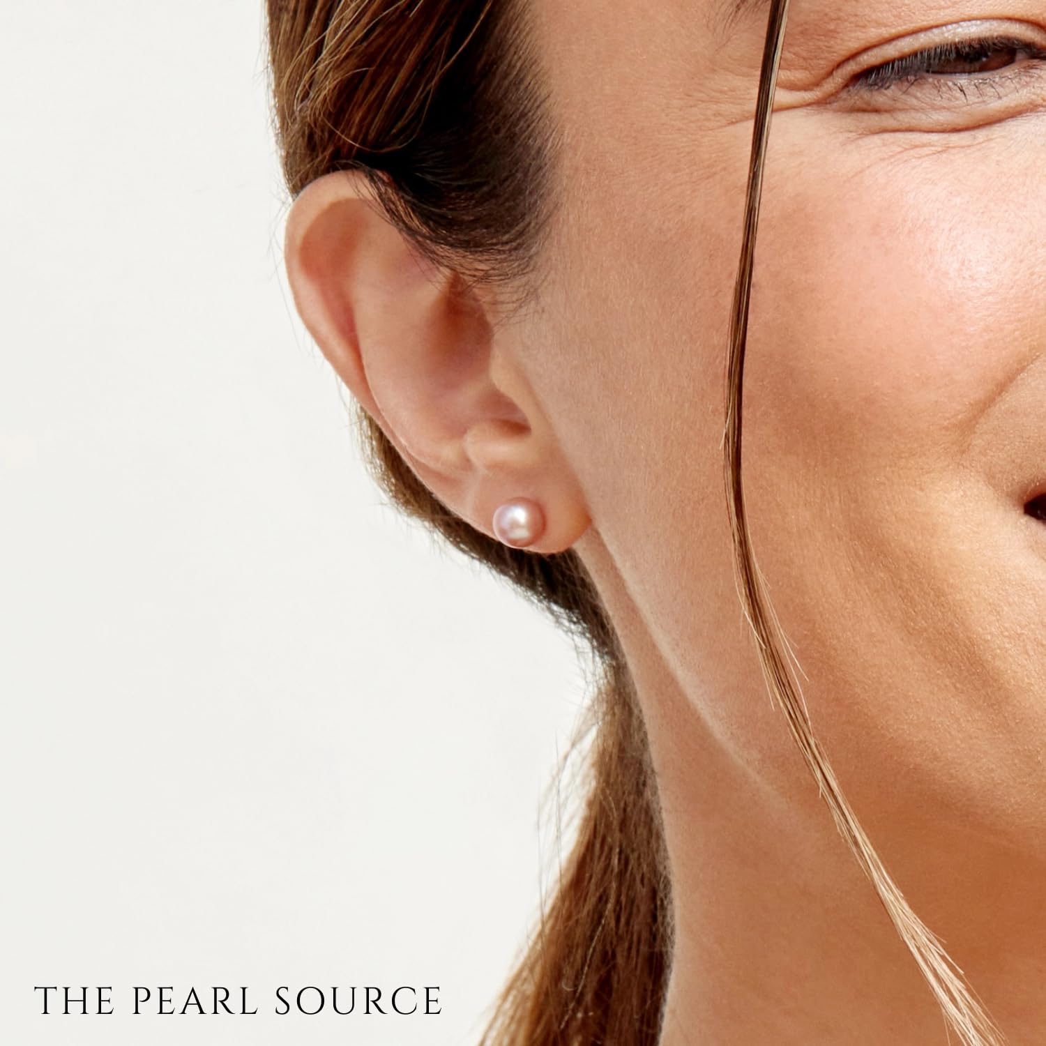 14K Gold 7-8mm Round Pink Freshwater Pearl Stud Earrings for Women | Elegant Pearl Jewelry Gifts for Christmas, Anniversary & Special Occasions | Perfect for Weddings, Parties & Everyday Wear