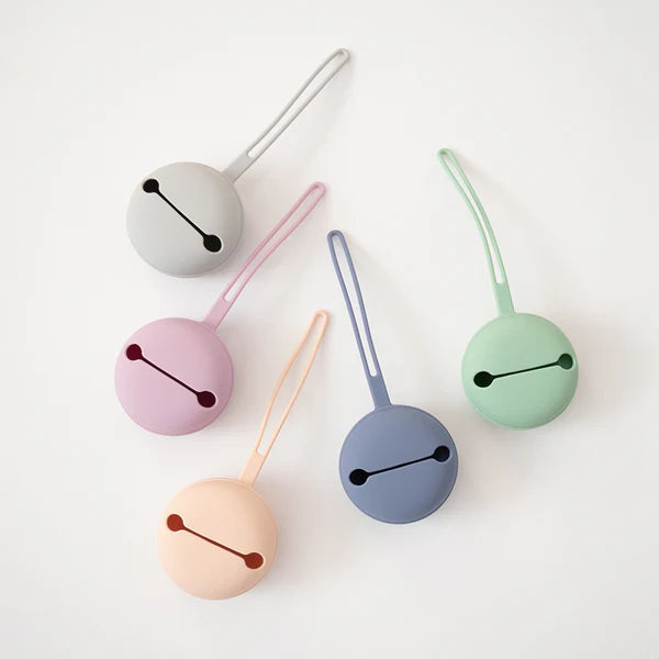 Baby Pacifier Holder with Silicone Clip - Secure & Safe for Infants - Perfect for Strollers, Car Seats & On-the-Go Use