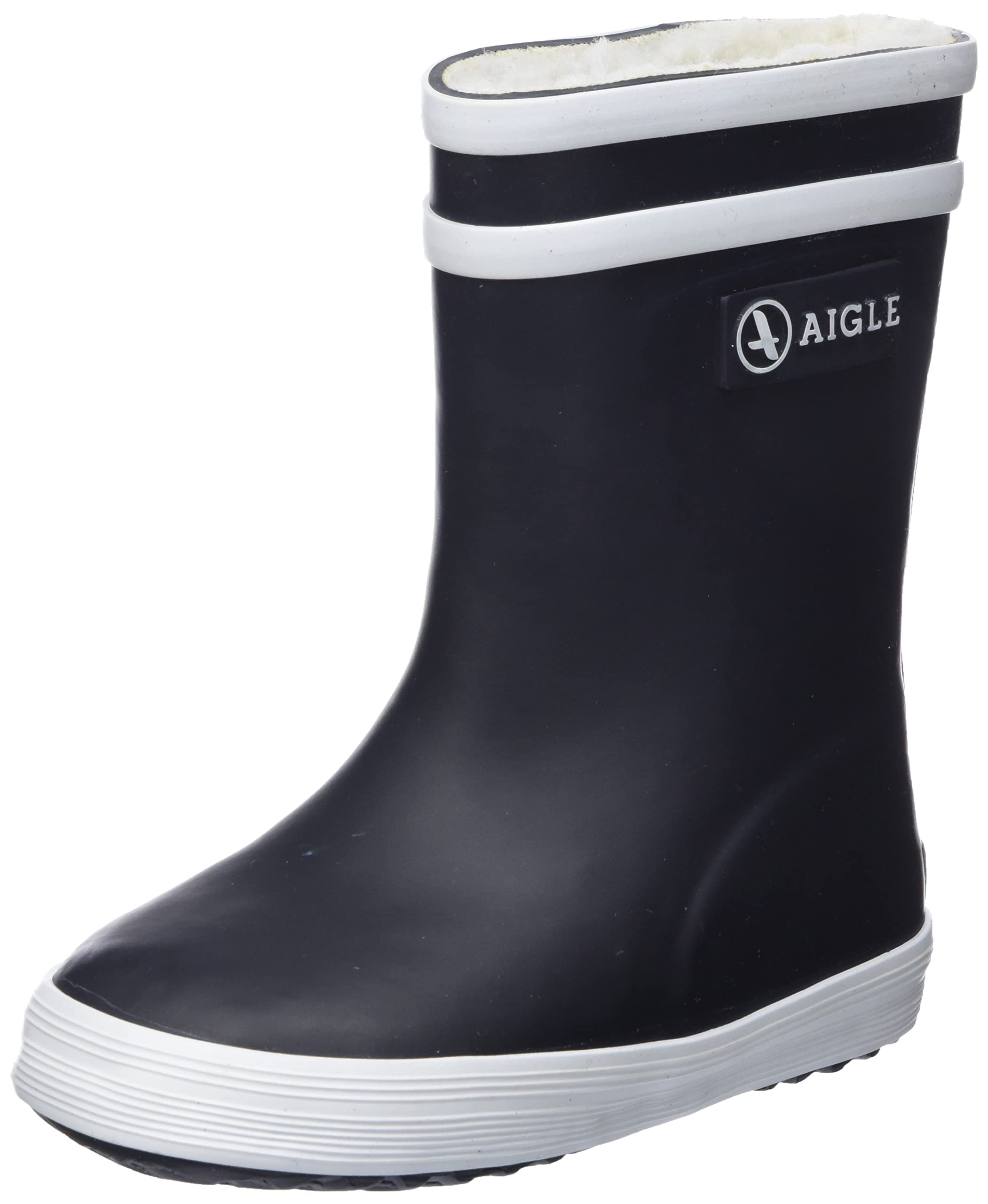 Aigle Unisex Kids Baby Flac Wellington Rain Boots - Waterproof & Comfortable for Outdoor Play, Puddle Jumping, and Garden Adventures