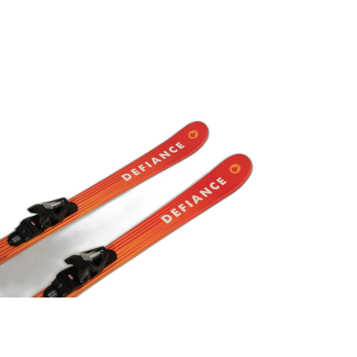 Defiance Flash JRS 4.5 Red Kids Skis 2024 - Perfect for Young Skiers Learning on Slopes | Junior Ski System for Boys & Girls