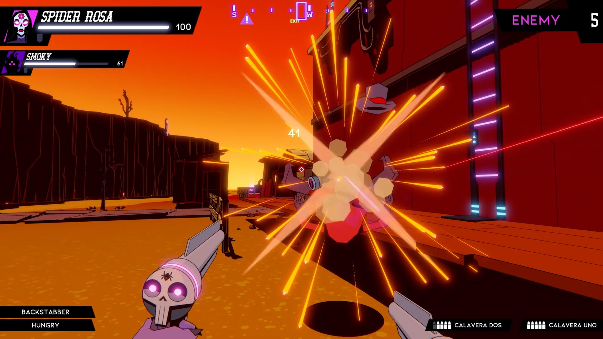 Wild Bastards - Nintendo Switch Game | Action-Adventure Shooter for Single & Multiplayer | Perfect for Home Gaming & On-The-Go Play