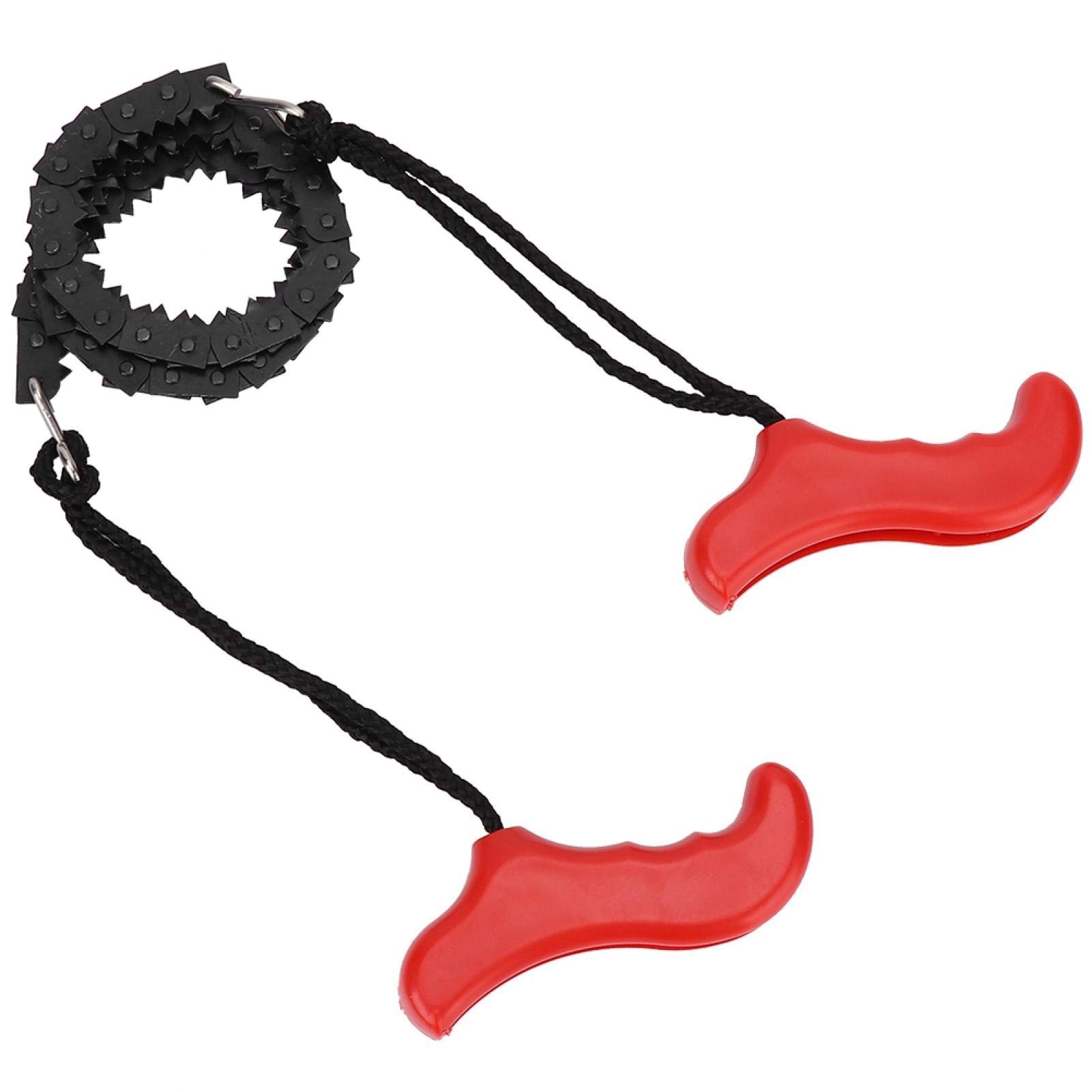 EVTSCAN Survival Chainsaw - Portable Folding Hand Chainsaw with Sharp Teeth for Camping, Hiking, Hunting | Emergency Gear for Outdoor Adventures & Wilderness Survival