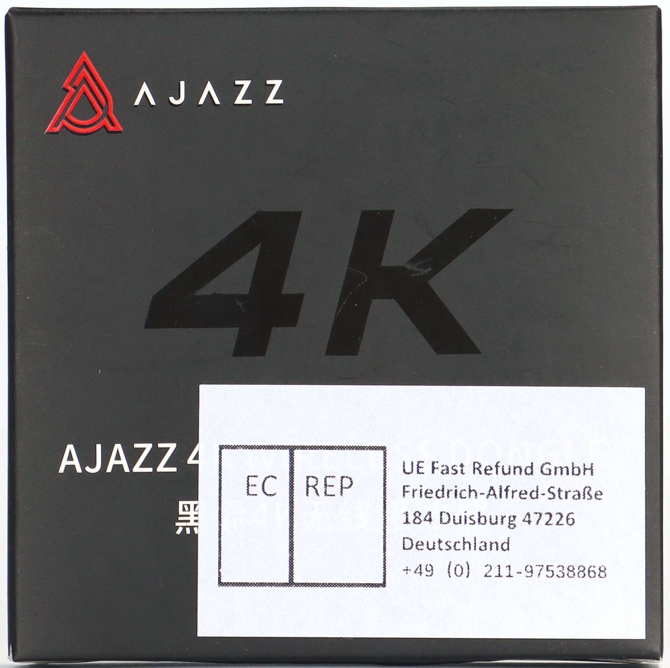ATTACK SHARK x AJAZZ 4K Wireless Dongle Receiver for AJ139PRO 4K Gaming Mouse - Enhanced Precision & Responsiveness - Black - Perfect for Competitive Gaming & Professional Work
