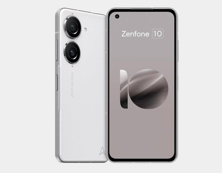 ASUS ZenFone 10 AI2302 5G Smartphone - 256GB ROM 8GB RAM GSM Unlocked (White) | Dual SIM Android Phone for Gaming, Photography & Business Use